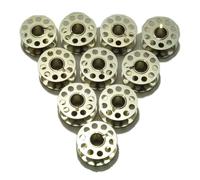 eRadius 10 X Metal Bobbins Sewing Machine Spool Fits Most Brands - UNIVERSAL ?