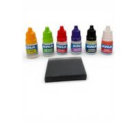 ERAFINE at Home Jewelry Testing Kit, Gold Silver Platinum Tester with 10K 14K 18K 22K Silver Platinum Solutions, Test Stone, Instructions, 5ml Bottles, Most Accurate Results