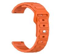 ERAKAFZTTK 20mm 22mm Band Fit For COROS PACE Pro Watchband Sport Silicone Wrist Strap Fit For COROS Pace 3 2/APEX 2 Pro/APEX 42mm 46mm Men Bracelet(Orange,20mm)