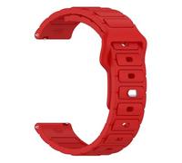 ERAKAFZTTK 20mm 22mm Band Fit For COROS PACE Pro Watchband Sport Silicone Wrist Strap Fit For COROS Pace 3 2/APEX 2 Pro/APEX 42mm 46mm Men Bracelet(Red,22mm)