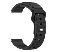 ERAKAFZTTK 20mm 22mm Band Fit For COROS PACE Pro Watchband Sport Silicone Wrist Strap Fit For COROS Pace 3 2/APEX 2 Pro/APEX 42mm 46mm Men Bracelet(Black,22mm)