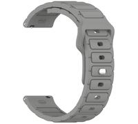 ERAKAFZTTK 20mm 22mm Band Fit For POLAR Grit X X2 Pro Titan/Vantage M2 M Sport Silicone Strap Fit For Polar Pacer Pro/Ignite 3 2 Bracelet(Grey,22mm)