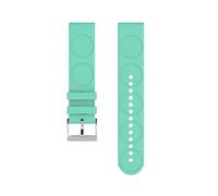 ERAKAFZTTK 20mm Width Silicone Watch Band Fit For Suunto 3 Fitness Strap Sport Silicone Replacement Wristband Fit For Suunto 3 Fitness Watchband(Mint)