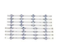 ERAKAFZTTK 8pcs LED Backlight Strip Fit For LG 42LB 42LF Fit For Innotek DRT3.0 DRT 3.0 42 A B 42LB5800 6916L-1710A 1709A 6916L-1956A 1957A 1710B 1709B