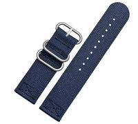 ERAKAFZTTK Canvas Strap Suitable Fit For Seven Friday Watches T1 / T2 / M2 / M3 P2b / P3 / Q2 Nylon Bracelet Men's Watch Accessories 26 28mm(Blue sk,26mm)