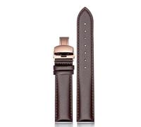 ERAKAFZTTK First Layer Calfskin Strap Quick Release 16mm 18mm 20mm Fit For Samsung Galaxy Watch, Garmin Fit For FIYTA Men And Women Watch Band(Brown rk,18mm)