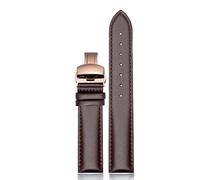 ERAKAFZTTK First Layer Calfskin Strap Quick Release 16mm 18mm 20mm Fit For Samsung Galaxy Watch, Garmin Fit For FIYTA Men And Women Watch Band(Brown rk,20mm)