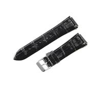 ERAKAFZTTK First Layer Cowhide Watch Strap Fit For Guess 22mm W0040G3/W0040G5/W0247G3 Watch Strap(Black-ST-K1)