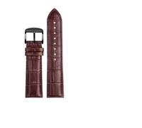 ERAKAFZTTK First Layer Watchband Fit for Casio Mtp1375 1374 1183 1303 1370 Mdv106 Swordfish Watch Strap Genuine Leather Men 22mm(Brown-Black-K1,20mm)