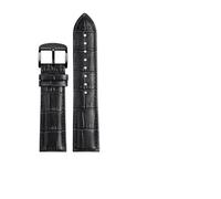 ERAKAFZTTK First Layer Watchband Fit for Casio Mtp1375 1374 1183 1303 1370 Mdv106 Swordfish Watch Strap Genuine Leather Men 22mm(Black-Black-K1,22mm)