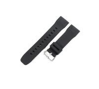 ERAKAFZTTK Fit For Casio Replace Accessories PRG-650 PRW-6600 Prg600 Protrek Series Mountaineering Black Blue Flexible 24mm Watch Strap(Black-Steel-K5)