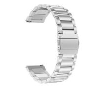ERAKAFZTTK Fit For Samsung Galaxy Watch 3 41mm 45mm Strap Stainless Steel Sport Bracelet 20mm 22mm Band Fit For Galaxy 42mm 46mm/Gear S2 S3(Silver,20mm)