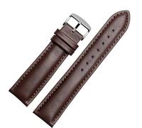 ERAKAFZTTK Nylon Strap Crocodile Pattern Plain Weave Cow Leather Watch Strap 18 | 19 | 20 | 21 | 22mm Black And Brown Universal(White Black,24mm)