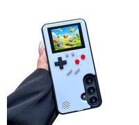 ERAKOLE Game Phone Case for Samsung Galaxy S22, Nostalgic Game Case for Samsung Retro Playable Gaming Design, Classic Creative Funny Birthday Gifts, White