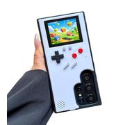 ERAKOLE Game Phone Case for Samsung Galaxy S23 Ultra, Nostalgic Game Case for Samsung Retro Playable Gaming Design, Classic Creative Funny Birthday Gifts, White