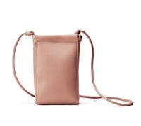 Eraparole Crossbody Cell Phone Purse Wallet Crossbody, Cellphone Purse,Cell Phone Bags for Women, Cellphone Crossbody Purse, Lychee Pattern Pink, 8 inches