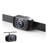 eRapta HD 1080P Backup Camera,AHD Compatible,License Plate Rear View Camera for Car,Metal Housing,IP69 Waterproof Rearview Universal Reverse Cam Kit for Vehicle SUV RV Pickup
