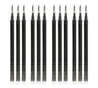 Erasable 0.7mm Refills, 12pk, Blue/Black-Grey, Smooth Refill for Pens, 11.5CM(Dark Gray)
