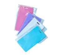 Erasable Badge Note,Erasable Badge Sticky Notes,Reusable Silicone Vertical Horizontal Ba-dge Buddy,Write & Alcohol Wipeable Notepad,Lightweight ID Card Ba-dge Reel Notepad for Nurses Doctors (A)