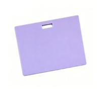 Erasable Badge-Note, Mini Erasable Whiteboard for ID Badges, Pocket-Sized Vertical Memo Whiteboard, Reusable Badges Message Notes, for Nurses Doctors Teachers (#02 Purple)