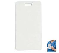 Erasable Badge Notes, Reusable Silicone Notepad for Nurses and Doctors, Vertical ID Badge Buddy for Nursing Student Supplies, Ballpoint Pen Writeable Alcohol Wipeable Notepad, Medical Healthcare Gift