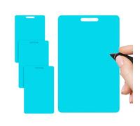 Erasable Badge, Reusable Clipboard | Mini Pocket Notebook Pad,for Nurse Doctor Teacher Student Assistant Manager Office Hotel School Trade Show Library Restaurant