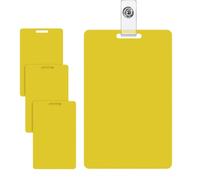 Erasable Badge, Reusable Vertical | Mini Pocket Notebook Pad,for Manager Teacher Volunteer Student Nurse Doctor Office Hotel School Business Restaurant Hospital