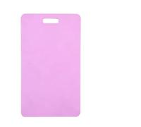 Erasable Badge Sticky Notes, Reusable Erasable Badge Notes, Clear Writing, Alcohol Wiping for Hospitals Clinics and Nursing Facilities(Purple,Vertical)