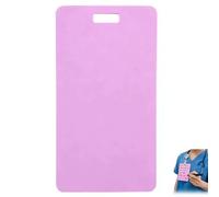 Erasable Badge Sticky Notes, Reusable Silicone Badge Notepad, Ballpoint Pen Write & Alcohol Erasure,Erasable Badges Note with Badges Clip,ID Card BadgesReel Notepad for Nurses Doctor