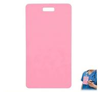 Erasable Badge Sticky Notes, Reusable Silicone Badge Notepad, Ballpoint Pen Write & Alcohol Erasure,Erasable Badges Note with Badges Clip,ID Card BadgesReel Notepad for Nurses Doctor