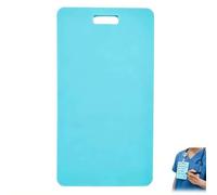 Erasable Badge Sticky Notes, Reusable Silicone Badge Notepad, Ballpoint Pen Write & Alcohol Erasure,Erasable Badges Note with Badges Clip,ID Card BadgesReel Notepad for Nurses Doctor