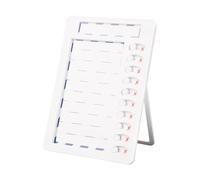 Erasable Chore Chart, Magnetic List Board Sliding Routine Chart Chores Checklist Task Board with Stand Hanging Hole to-do Daily Schedule Planning Boards for Kids Home Office