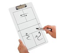 Erasable Clipboard - Erasable Coaching Whiteboard | Rugged Construction Training Aid Equipment for Competitive Data Analysis, Erasable Clipboard Pickleball Drills