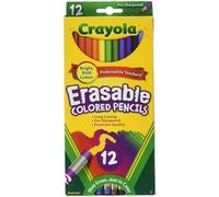 Erasable Colored Pencils-12/Pkg Long