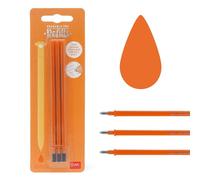 Erasable Gel Pen Refills for Legami Pens Orange - Pack of 3