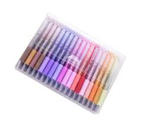 Erasable Gel Pens Set - 24 Color Retractable Fine Tip Writing Ink Smooth Correction School Classroom Office Travel Stationery Kit Drawing Note Journal Teacher Student Kids Creativity