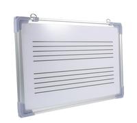 Erasable Music Staff Whiteboard for Learning Double Sided Magnetic Teaching Board for Students and Beginners Smooth Dry Erase Surface Sturdy Frame