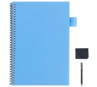 Erasable Notebook, 11.3x8.3 Inch A4 Dry Erase Notebook, Reusable with Pen and Eraser, Portable Whiteboard for Business Home Office for Party