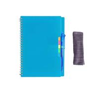 Erasable Notebook with Pen - Intelligent Reusable Spiral Notepad, Digitally Connected Notebook | Waterproof Reusable Pads for Home, University, Office, Learning, Notes
