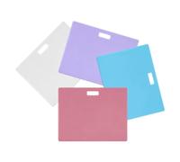 Erasable Notepad - 4 Pieces Silicone Badge Whiteboard Notebook Set, Reusable Mini Whiteboard Pads for Nurse Teacher Doctor Classroom School Hospital Clinic Pharmacy Lab Daycare Use
