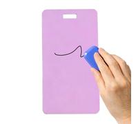 Erasable Sticky Notes,Small Reusable Waterproof Notebook | Doctor Dry-Erase Badge Sticky Notepad - for Doctor Caregiver Student Office Home Hospital School Study Work
