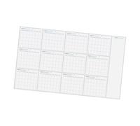 Erasable Wall Calendar Planner Undated Full Year to View Yearly Planner for Planning 58.27x34.25Inch Portable Desk