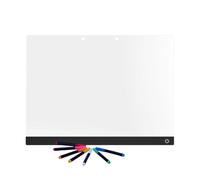 Erasable Writing Supplies - LED Drawing Board for Kids, Kindergarten Learning Board, Acrylic Message | for Kids Teens Adults Preschool Kindergarten Daycare Centers Classroom Home Office School Play