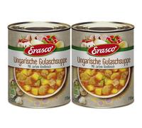 Erasco Hungarian Goulash Soup Stew with Beef 770 ml 2-Pack
