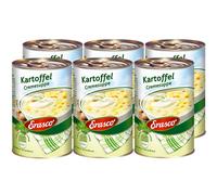 Erasco Potato Cream Soup with Smoked Bacon Fine Creamy 390ml 6 Pack