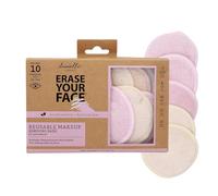 Erase Your FACE Makeup Removing Eco Rounds - 10 Pack, (DC-EY809711ECO)