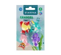 Eraser 3D Puzzle 4 Pieces Fish