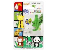 Eraser 3D puzzle 5 pieces Safari