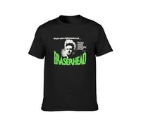 Eraserhead Film Poster Men Black Cotton T-Shirt Print Tee Shirts M