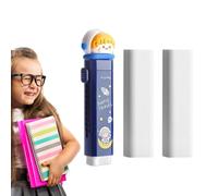 Erasers, Retractable Sliding Erasers, Slide Erasers - Cute Cartoon Push-Pull Design, Expandable, Pencil Erasers, Back to School Material
